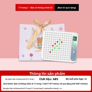 NIOYE | Bộ Bàn Cờ Điện Tử AI Đa Năng - Đồ Chơi Trí Tuệ Phát Triển Tư Duy Cho Bé