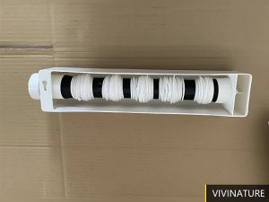 Jemuran Baju Dinding Tempel Praktis Retractable Clothesline 4 Tali 5 Tali