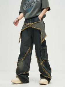 77FIGHT SINCE 77X77 | Quần Jeans Phong Cách Niche Cổ Điển Mỹ