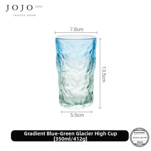 High Aesthetic Summer Juice Glass Cup