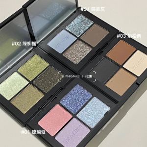 Pinkmake Four-Color Eyeshadow Palette Smoky Green Quartz Natural  Girl Group Eyeshadow Palette Versatile Earth Tone