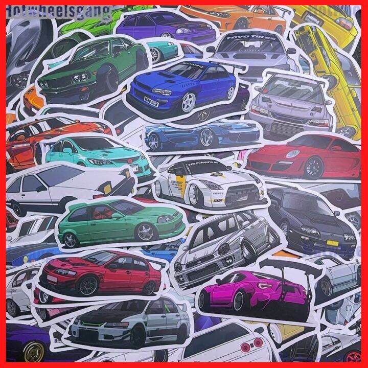 Sticker JDM Japan Car R34 Sticker Super Car Exotics Car Lamborghini Car ...