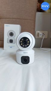 [ราคาพิเศษ 1099 บ.] XiaoVV BQ2 กล้องวงจรปิดภายในอาคาร 2 เลนส์ ความละเอียด 2MP+2MPเชื่อมต่อไร้สาย WIFI 2.5K รับประกัน 1 ปี
