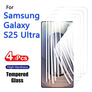 1-4PCS Screen Protector For Samsung Galaxy S25 Ultra 6.9" HD Tempered Glass High Aluminum Anti Scratch Case Friendly Fingerprint