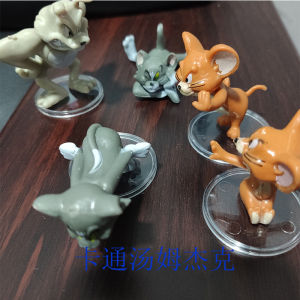 Tom And Jerry Cat And Mouse Creative Model Props Cartoon Comic Internet Famous Real Shot Birthday Cake Decoration Props