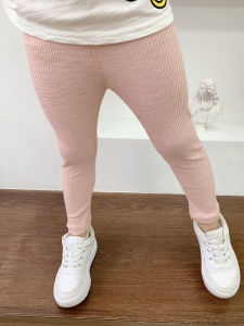 Xám Quần Legging Dành Cho Bé Trai Và Bé Gái Bó Ôm Sát Lớp Đế Quần Trẻ Em Thời Trang Sành Điệu Chân Nhỏ Quần Dài Mùa Xuân Mùa Thu Cotton Vải Bông Vải