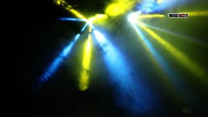 SHEHDS LED Super Beam RGBW 4x25W Moving Head Stage Light Long Life And High Power Stage Party Disco Club Pub KTV