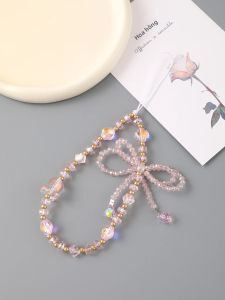 Dây Chuyền Điện Thoại Di Động Có Đèn Nhiều Màu Được Cá Nhân Hóa Sang Trọng Với Thiết Kế Hạt Pha Lê Phong Lan - Phụ Kiện Trang Trí Treo