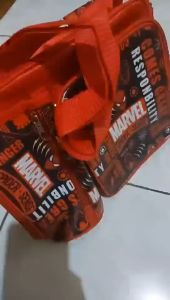 Tas Selempang Untuk Lunch Bag + Tempat Botol UNICORN MARVEL DLL | Desain Terbaru!!