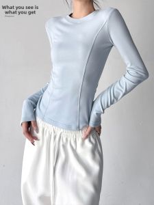 MUYUZI | Thickened Warm Soft Long Sleeve T-Shirt Base Layer