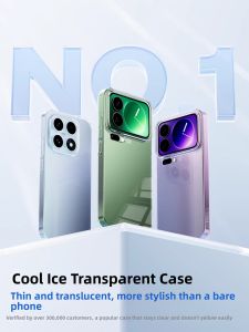 KUMENG | All-encompassing Drop Protection Ultra-thin Transparent Silicone Phone Case