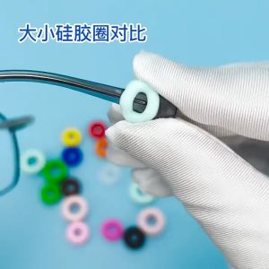 [SG Stock] Anti-Slip Spectacles Silicone Rubber Ear Hook Holder for Comfortable Eyewear Glasses Specs Spec Anti-Drop - 1 Pair | Local Shipping (INNO)