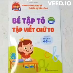 Sách - Bé Tập Tô Tập Viết Chữ To Cho Bé Từ 4-6 Tuổi