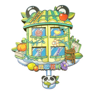 Magnet Hình Gấu Trúc Sichuan Dễ Thương Trang Trí Tủ Lạnh Quà Lưu Niệm Sáng Tạo Văn Hóa Thành Phố Trung Tính Động Vật Họa Tiết