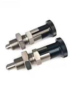 ก้านสปริงโลหะผสมคาร์บอนหมุนแบบล็อกตัวเอง 304 สแตนเลส หมุดแบ่งทิศทาง หมุดหยุด หมุดตั้งค่า หมุดกันล็อก วัสดุสแตนเลส