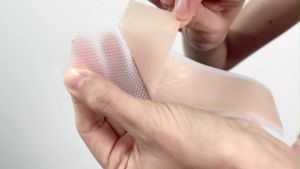 Isi 3 Silikon Removable Scar Sheet Plester Keloid Scars Away Medical Grade Soft Silicone Tape