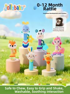 Jollybaby | Đồ Chơi Gặm Nướu Làm Mát cho Bé 0-12 Tháng