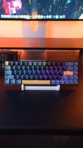 Machenike K500-B68 Mechanical Keyboard: A 65% TKL Wired Gaming Keyboard with Red Switch & RGB Backlit