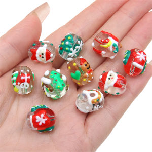 ลูกปัดตกแต่ง 1 ชิ้น สำหรับ แฮนด์เมดฝีมือ คริสต์มาส คริสต์มาสงานฝีมือ ของ ขวัญ