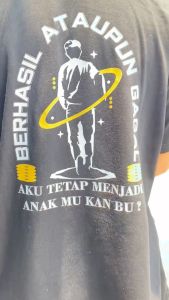 KAOS ATASAN DISTRO OBLONG DEWASA PRIA LENGAN PENDEK GAMBAR DEPAN BELAKANG KEKINIAN XS-XXL-DTF-724