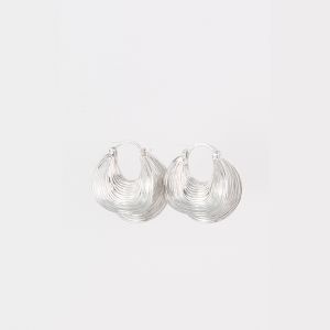 Intellectual Minimalist Style Earrings Designer Original Creation Fresh out New Fashion Silver Jewelry for Women