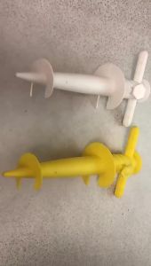 1/2Pcs Summer Umbrella Base Adjustable Plastic Sun Beach Patio Sand Ground Fixing Tools Anchor Stand Spike Auger Keep Holder