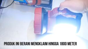 Senter Jumbo SURYA LED 30W SMD Kepala Cas Charger Super Terang Emergency Jarak Jauh Besar Baterai Lampu Putih