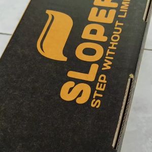 COD-Sandal Jepit Gesper Kulit Pria Brand Sloper - Sendal Cowok Keren Terbaru