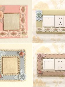 Vỏ Bọc Bảo Vệ Nút Tường Vải Nghệ Thuật Phong Cách Scandinavia Trang Trí Nhà Trang Trí Phòng Khách Phòng Ngủ Phòng Tắm