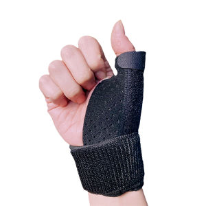 Reversible Thumb & Wrist Brace - Adjustable Stabilizer Splint for BlackBerry Thumb Carpal Tunnel - Fits Left/Right Hand (1PC)