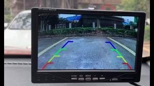 Wireless 7" Monitor Car Dual Rear View Backup Camera for Bus Truck Caravan RVs