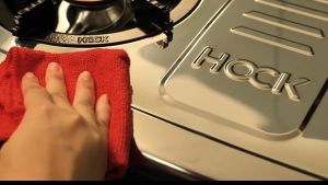Hock Kompor Gas 2 Tungku Stainless Elegant Gold - HP 200EG