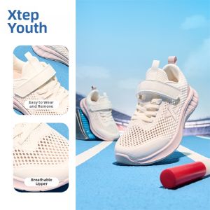 XTEP | Breathable Cushioned Durable Girls Running Shoes
