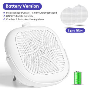 foreverlily | 5300RPM Turbine Brushless Nail Dust Vacuum Flat Upright Dual Use Foldable Nail Dust Extractor with Removable Filter Vacuum Fan