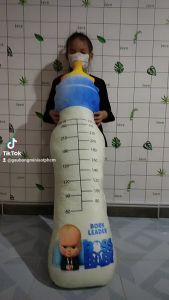 GỐI ÔM CHO BÉ GỐI NGỦ LOẠI DÀI CHO BÉ ÔM HÌNH BÌNH SỮA MẪU MỚI