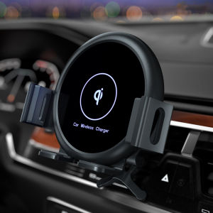 20W Dual Coil Wireless Car Charger Mount Fast Charging Car Air Vent Dashboard Horizontal Navigation Phone Holder For Samsung Galaxy Z Fold 5 4 3 2 Galaxy S24 Ultra S23 5G S22 S21 Note 20 iPhone 15 14 13 12 11 Pro Max Wireless Charging Stand