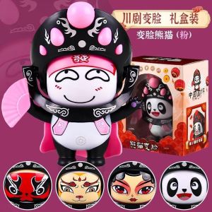Đồ Chơi Biểu Diễn Mặt Biến Đổi Chuanxiang Cho Trẻ Em Quà Tặng Sinh Nhật Đồ Trang Trí Treo Đồ Chơi Mô Phỏng Động Vật Hình Gấu