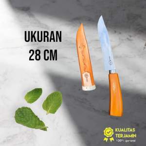 Pisau dapur candok udang /baja putih anti karat