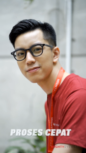 MIGHTY Kacamata PhotoChromic AntiRadiasi Pria - Kaiser Black