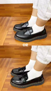 Tokocemerlang27 Sepatu Slipon Pria Formal Afkar Series Warna Hitam Kulit Elegan - Nyaman & Stylish