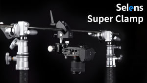 Selens อะไรบ้าง: อเนกประสงค์ขาตั้งหลอดไฟแขนหนีบมหัศจรรย์แบบประกบที่หนีบแน่นหนาสำหรับซอฟต์บ็อกซ์กล้องมอนิเตอร์อูปกรณ์เสริมไฟ LED