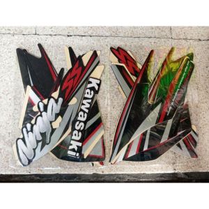 STRIPING STICKER ORI LIS STANDAR DECAL KAWASAKI NINJA SS tahun 2012