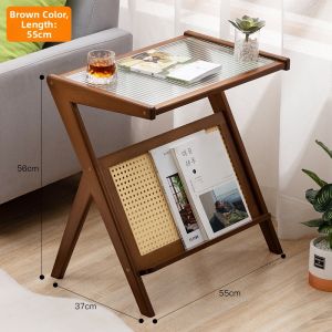 Luxury Simplistic Glass Tea Table