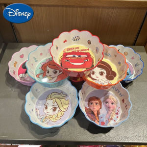 ชุดอุปกรณ์บนโต๊ะอาหารชามข้าวรูปหนูมินนี่เมาส์ดิสนีย์มิกกี้เครื่องใช้ในบ้านลายการ์ตูนน่ารักสำหรับทารกและเด็กชามสลัดบะหมี่เมลามีน