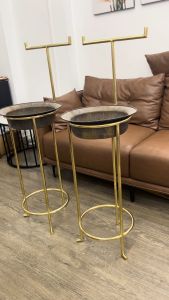 Kệ để chậu rửa tay bằng đồng Spa decor làm theo kích thước yêu cầu (liên hệ với shop để làm kích thước yêu cầu)