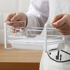 ที่วางฟองน้ำ เนื้อสแตนเลส ที่วางฟองน้ำพร้อมถาด