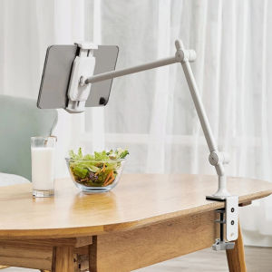Tablet Stands Metal Holder Mount Arm for 4.7-12.9 inch Phone iPad Xiaomi Huawei Samsung Kindle Switch Adjustable Desk Stand