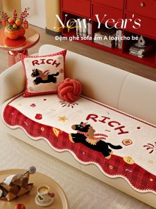 Non-slip Shaped Plush Sofa Cushion