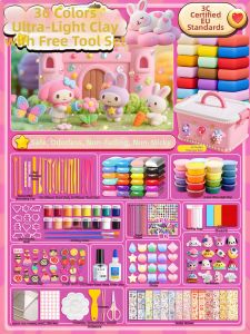 Safe Odorless Modeling Clay Set Colors