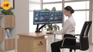 NB North Bayou DUAL Monitor Arm Mount Stand F160 by NeatPH